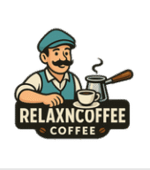 Relaxncoffee logo – traditional Cypriot coffee brand with vintage style